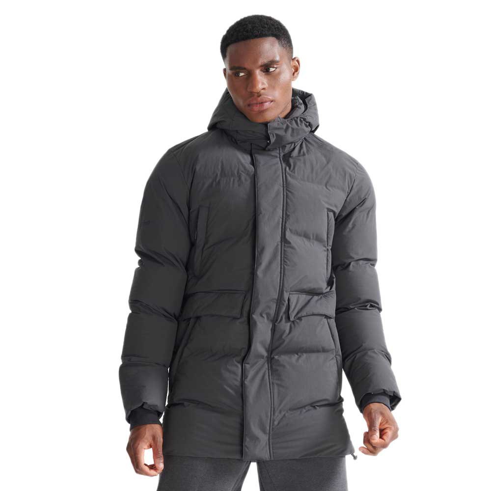 Superdry Train Heavyweight Puffer Jacke 2XL Dark Charcoal günstig online kaufen