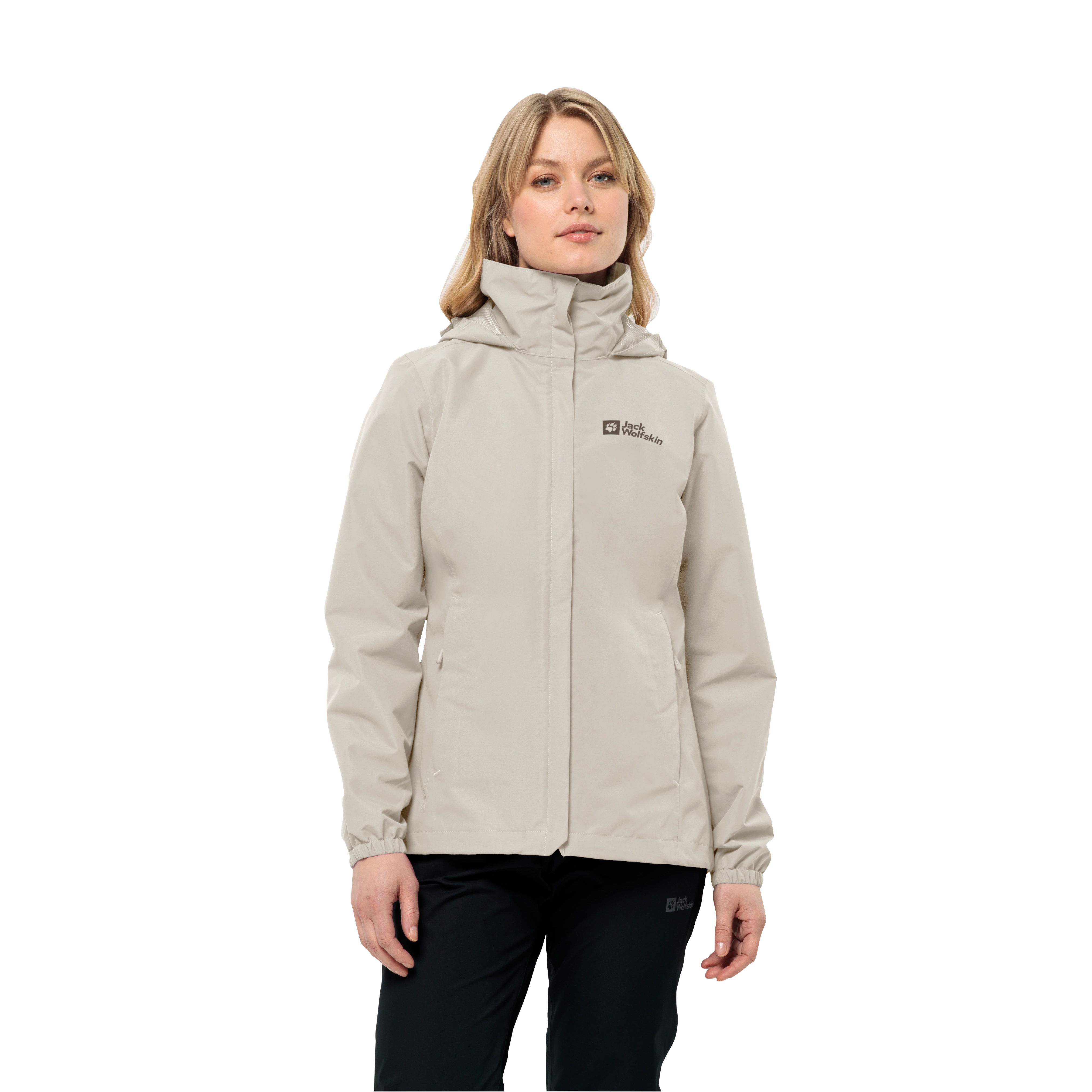 Jack Wolfskin Funktionsjacke "STORMY POINT 2L JKT W", mit Kapuze, mit verst günstig online kaufen