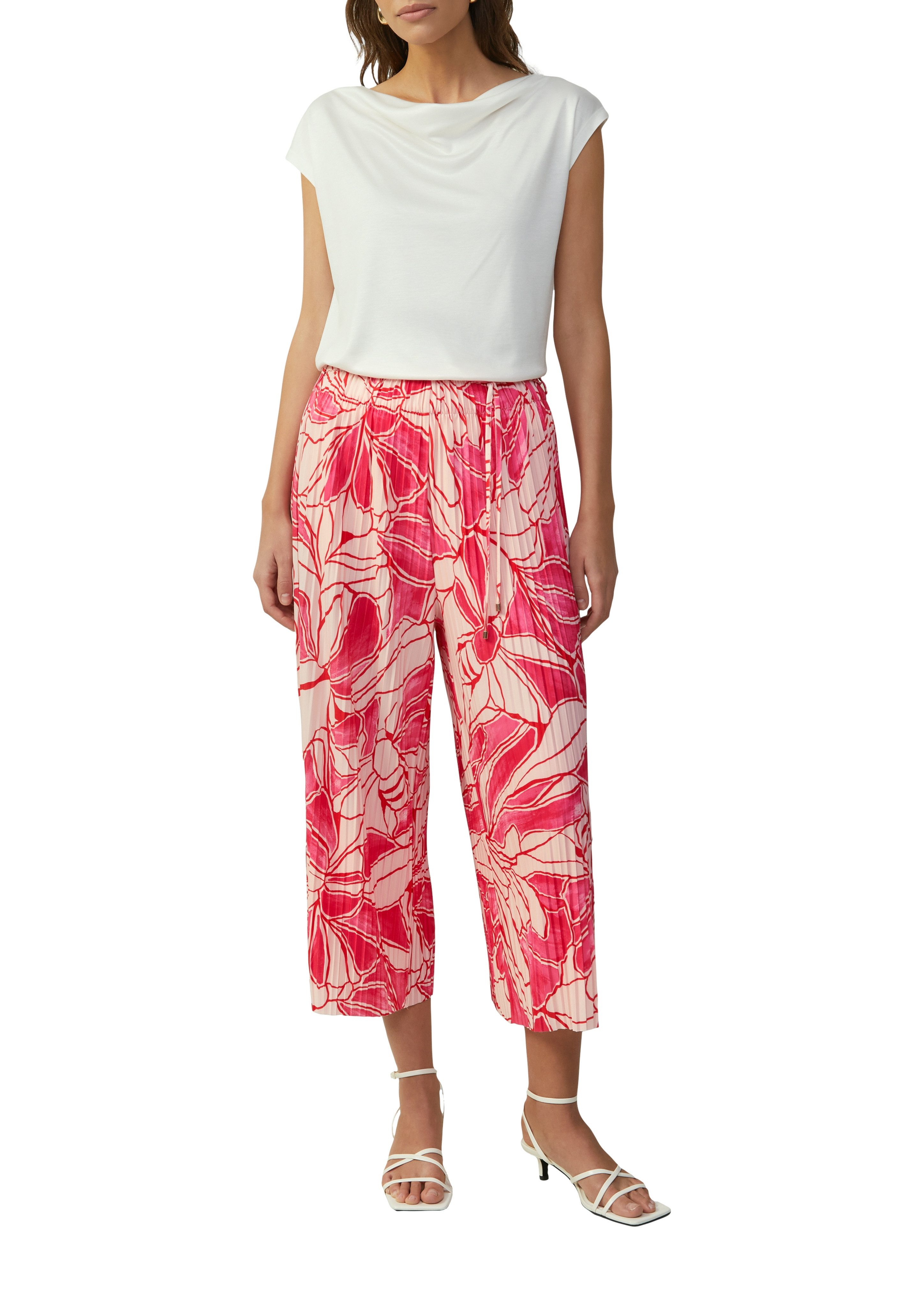 s.Oliver BLACK LABEL Stoffhose Sommerhose mit günstig online kaufen