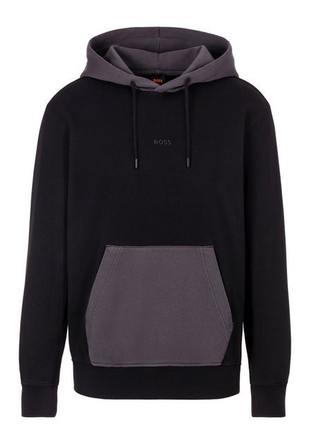 BOSS ORANGE Kapuzensweatshirt We_Block 1026 mit Kängurutasche günstig online kaufen