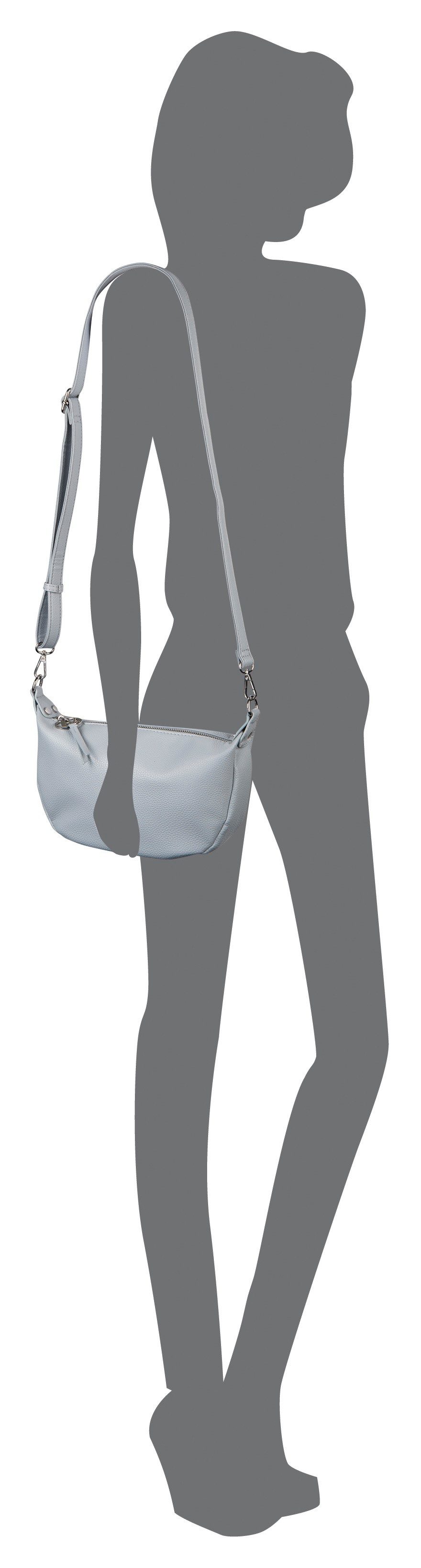 Bruno Banani Schultertasche "Amalfi", abnehmbarer Schulterriemen Handtasche günstig online kaufen