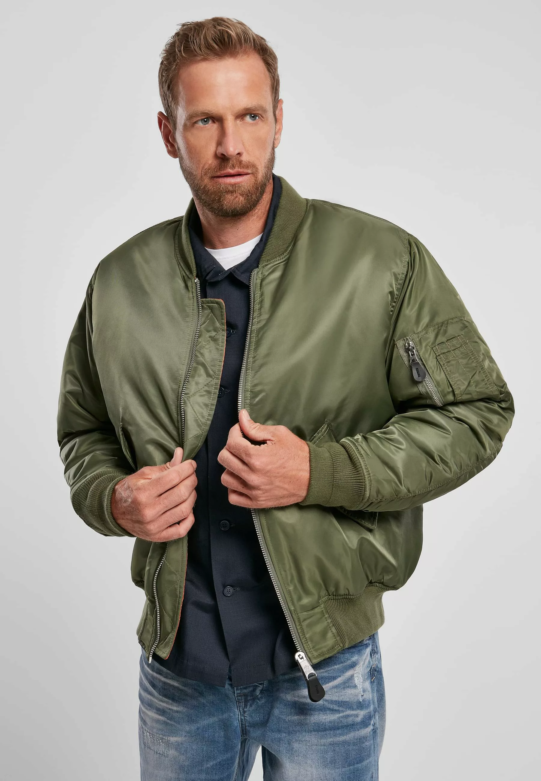 Brandit Anorak "Brandit Herren MA1 Bomber Jacket", (1 St.), ohne Kapuze günstig online kaufen