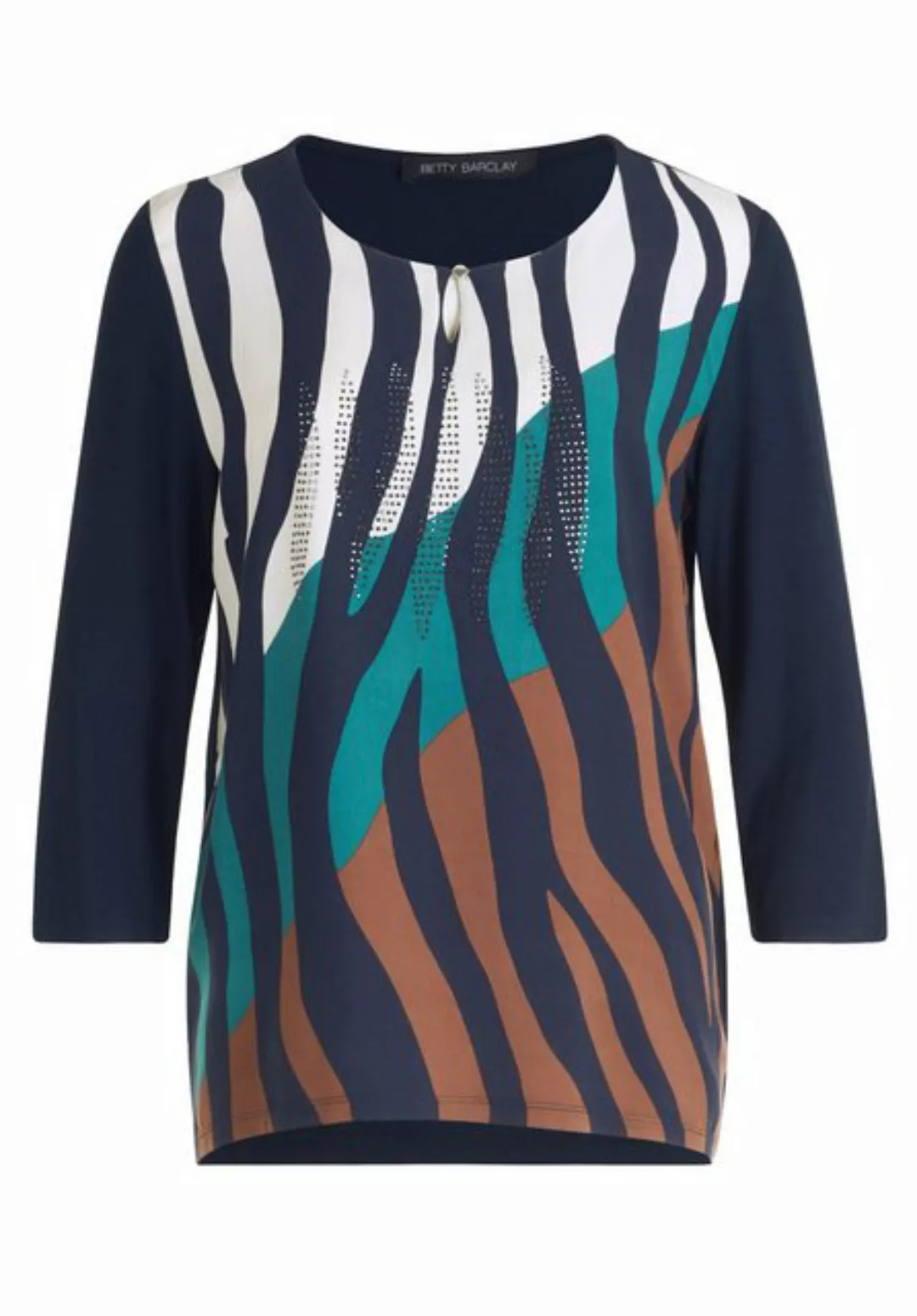 Betty Barclay 3/4-Arm-Shirt "Betty Barclay Blusenshirt mit Aufdruck", Glitz günstig online kaufen