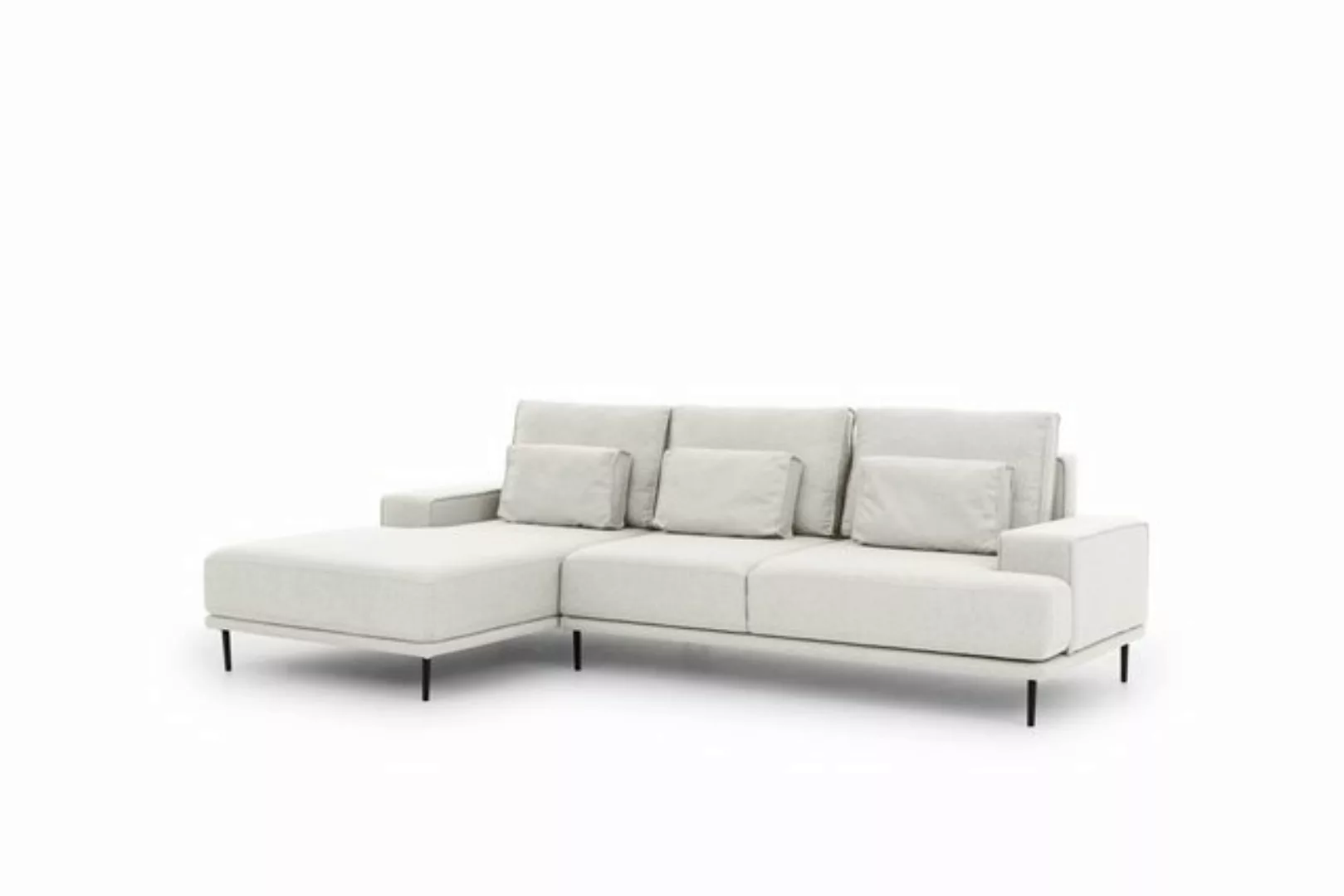 ROYAL24_MARKT Ecksofa - Das perfekte Zusammenspiel von Eleganz und Funktion günstig online kaufen