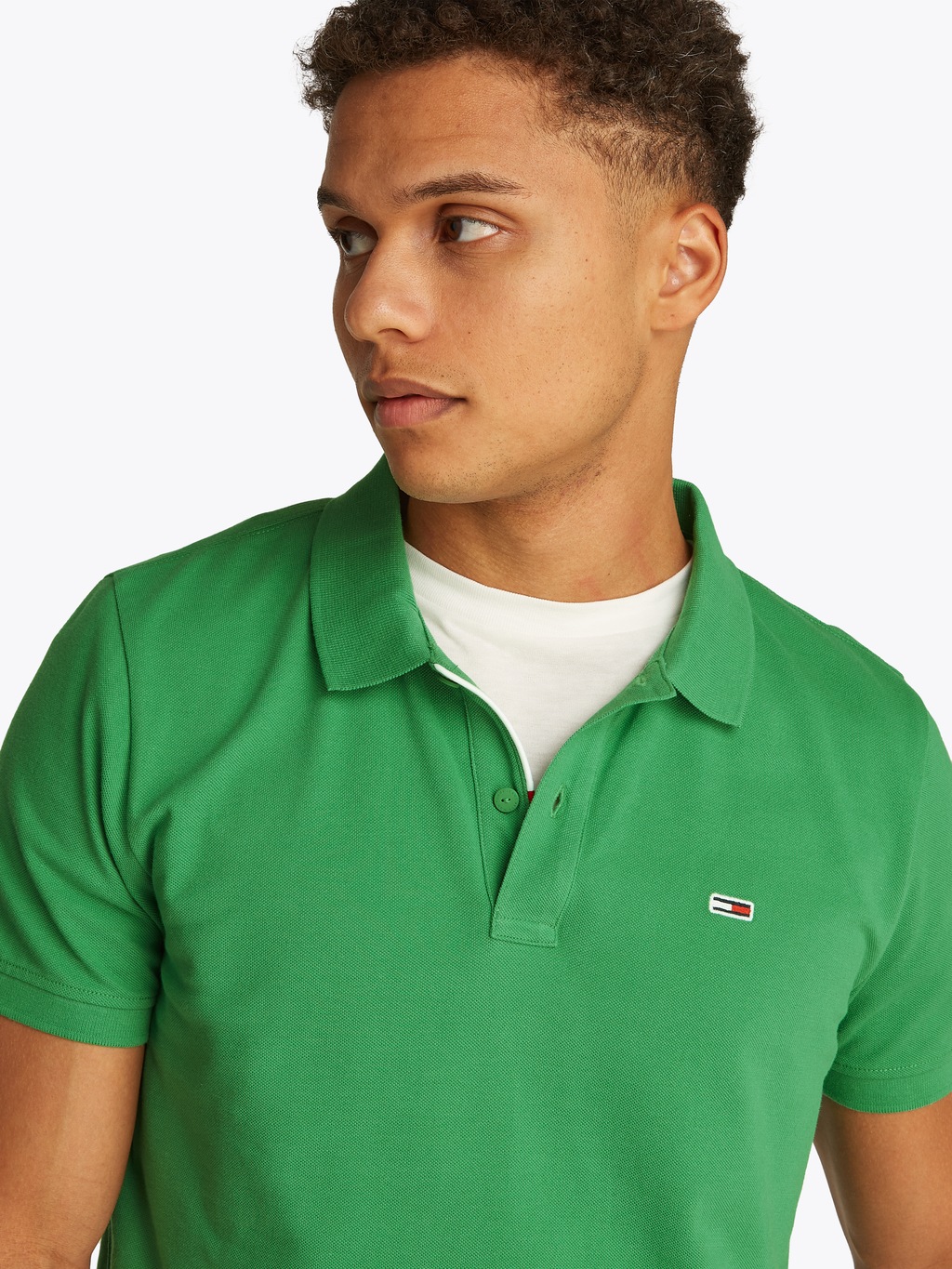 Tommy Jeans Poloshirt "TJM SLIM PLACKET POLO EXT" günstig online kaufen