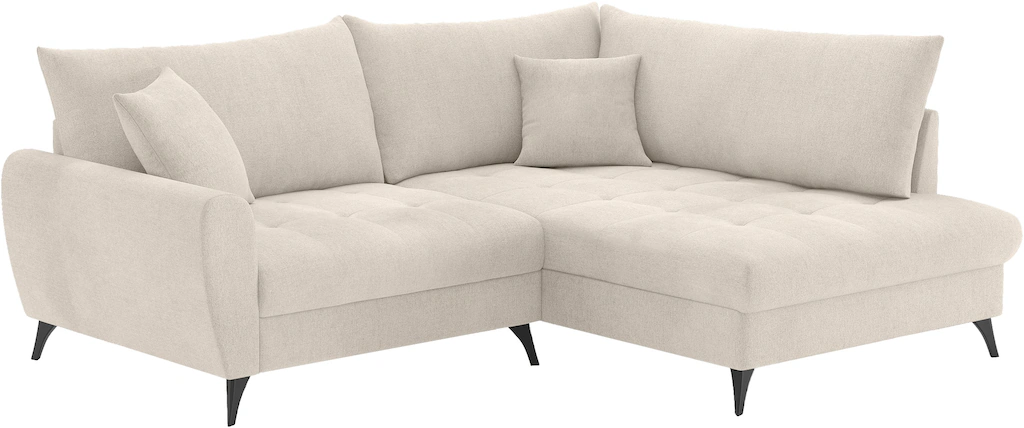 Home affaire Ecksofa "Blackburn II, L-Form", Mit Kaltschaumpolsterung bis 1 günstig online kaufen