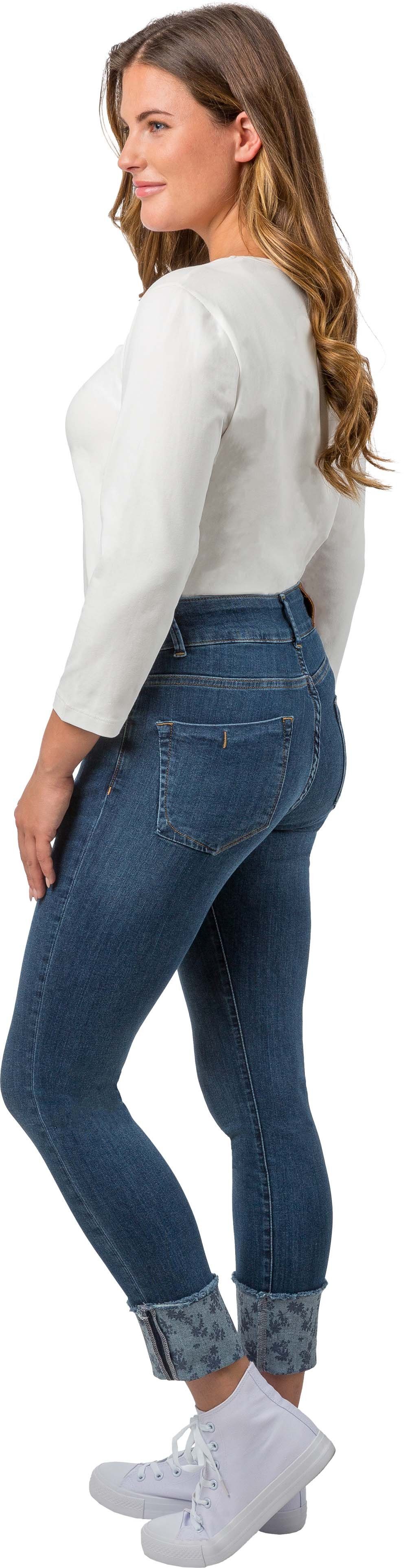 Gio Milano Caprijeans Gio-Elisa3 mit bedrucktem günstig online kaufen
