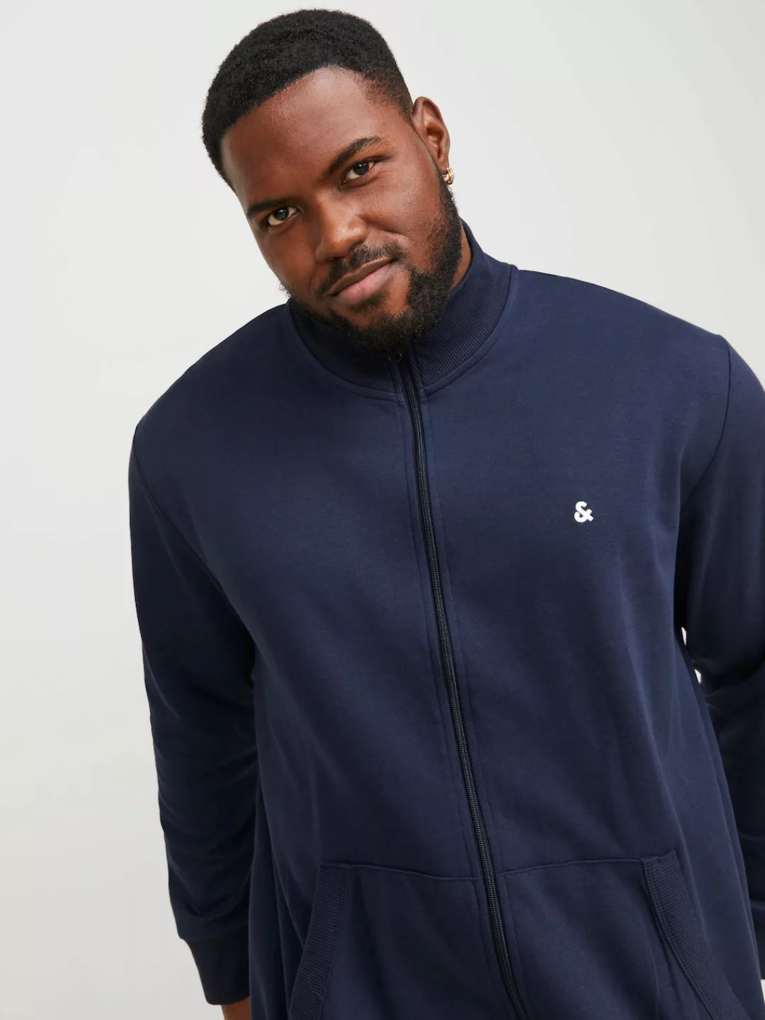 Jack & Jones PlusSize Sweatshirt JJEPAULOS SWEAT ZIP NOOS PLS günstig online kaufen