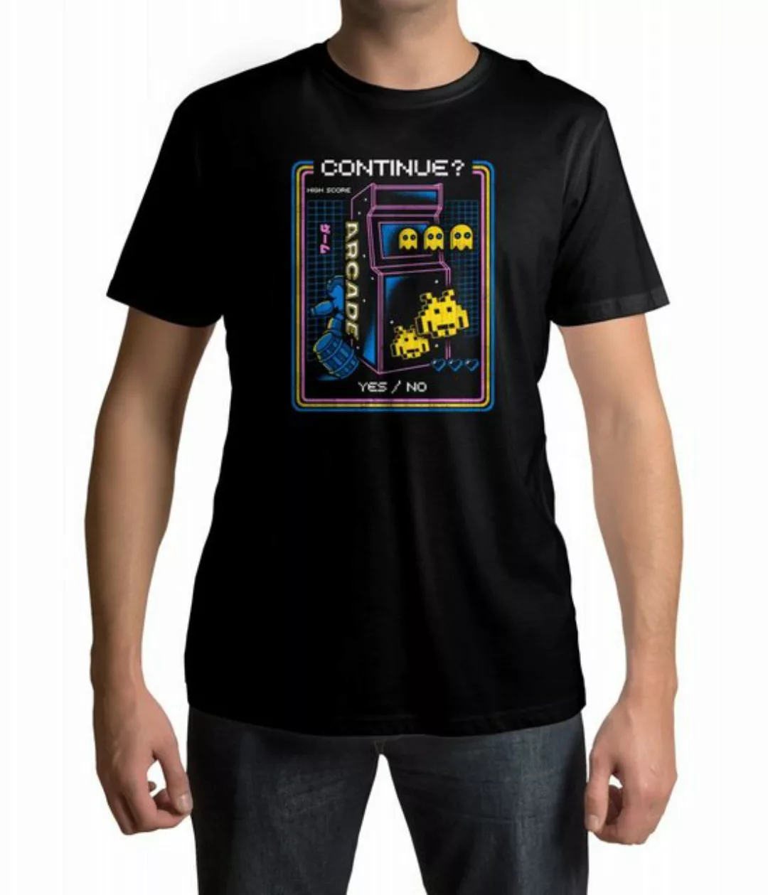 Lootchest T-Shirt Retro Arcade Gaming günstig online kaufen