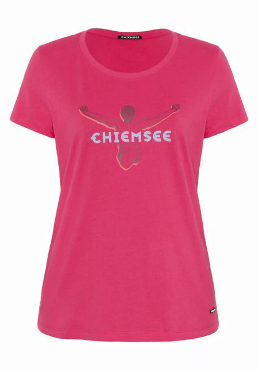 Chiemsee Print-Shirt T-Shirt im Label-Look 1 günstig online kaufen