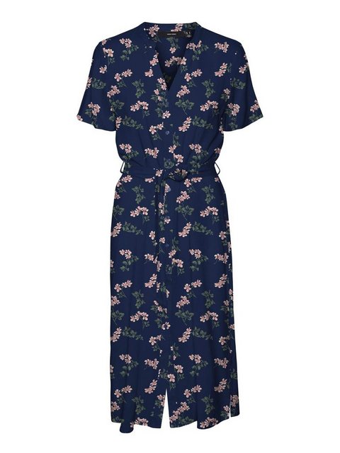 Vero Moda Sommerkleid VMVICA S/S SHIRT DRESS GA WVN NOOS günstig online kaufen