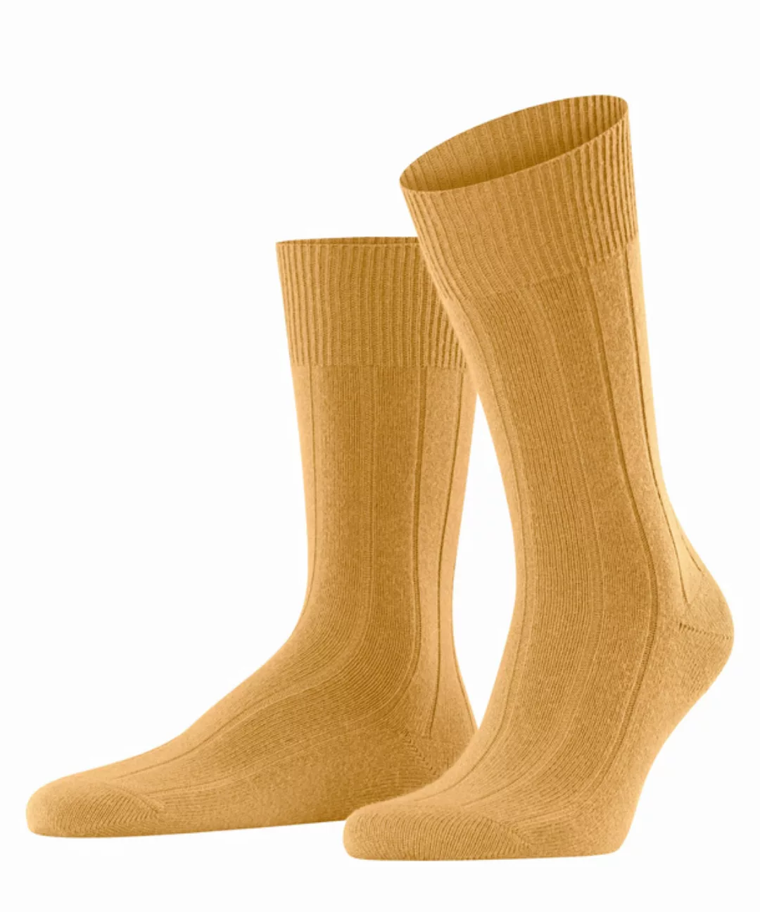 FALKE Lhasa Rib Herren Socken, 43-46, Orange, Uni, Wolle, 14423-122703 günstig online kaufen