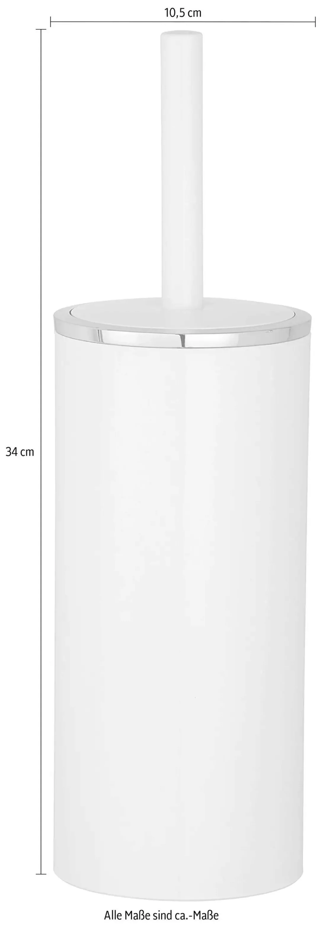 WENKO WC-Garnitur Inca White, hochwertiger Kunststoff weiß günstig online kaufen