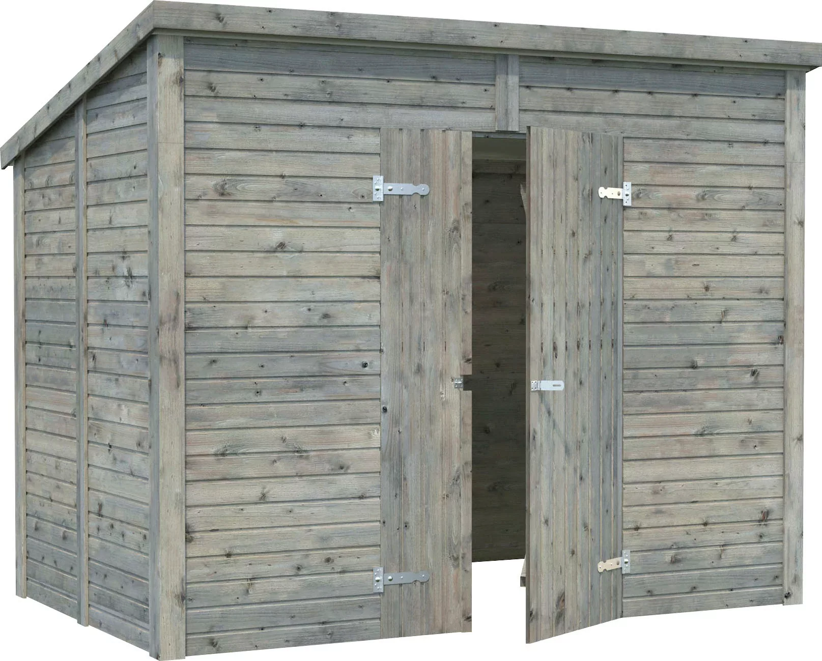 Palmako Gerätehaus "Leif", grau günstig online kaufen