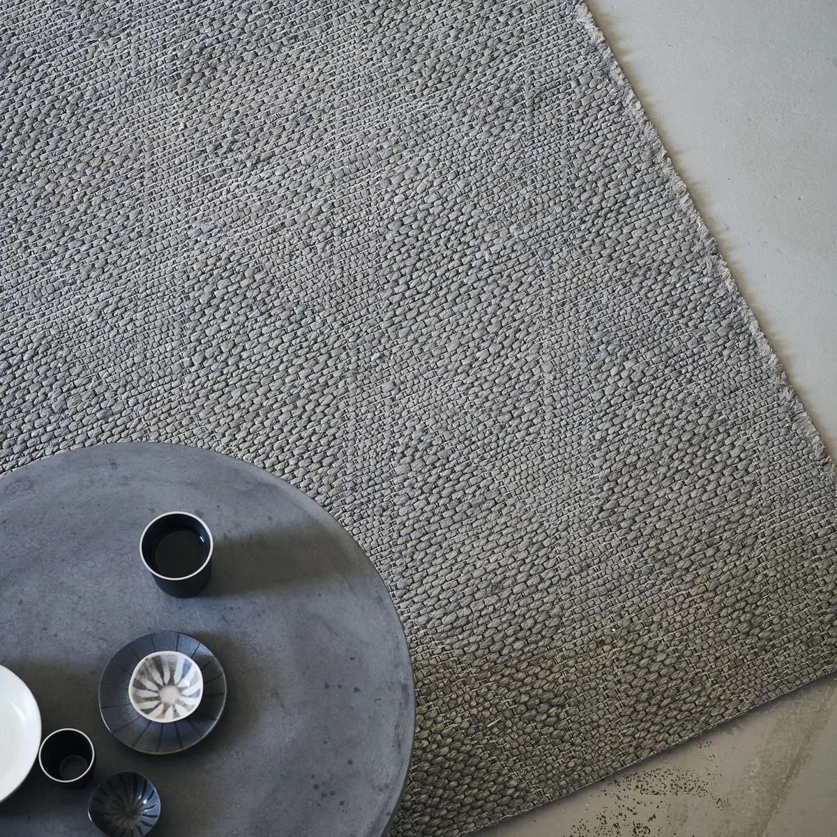 Stilvoller Teppich Mara aus Jute in Grau günstig online kaufen