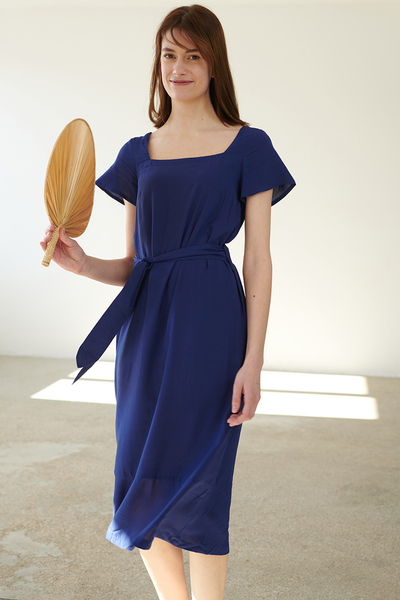 Midi Kleid Eglantine Aus Viskose günstig online kaufen