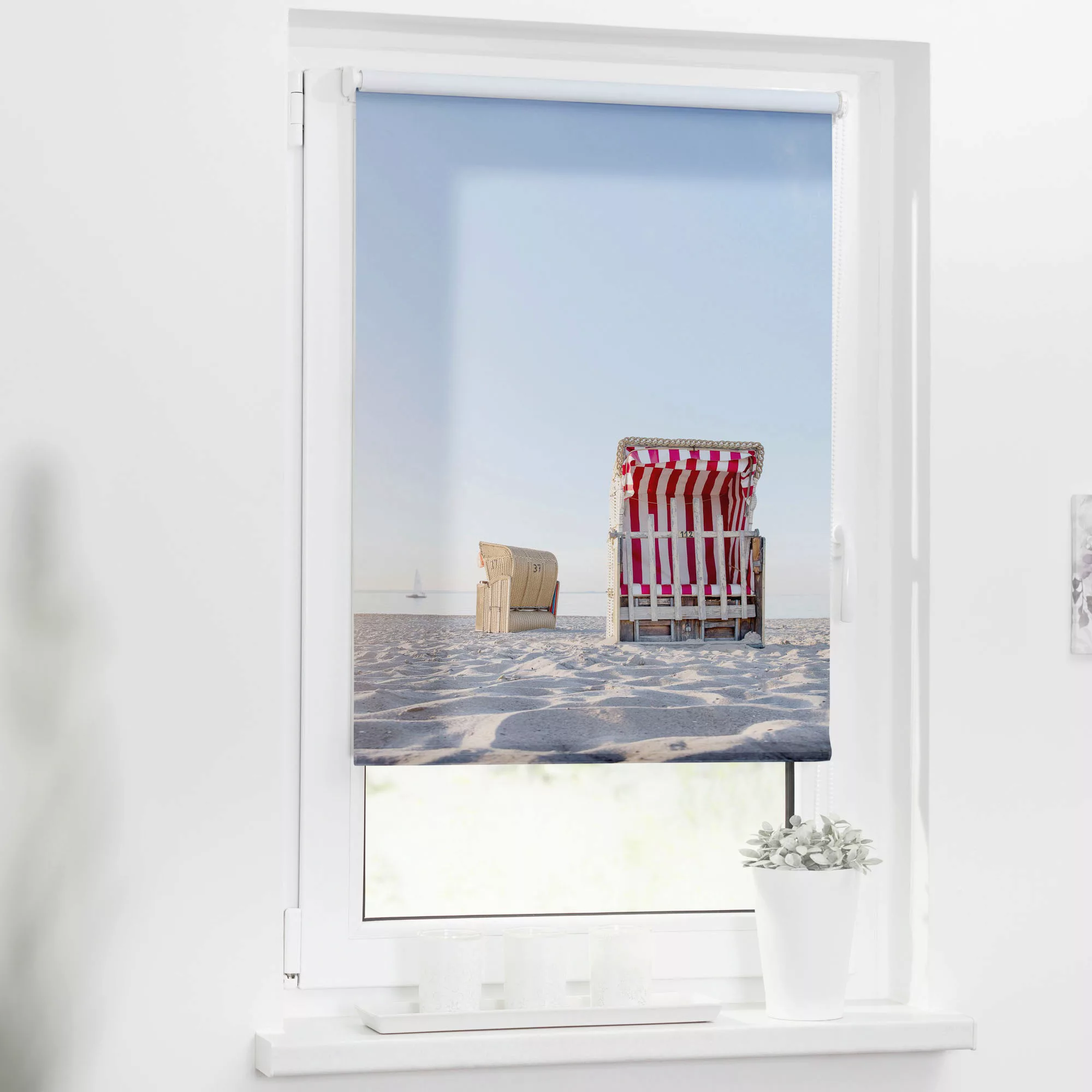 LICHTBLICK ORIGINAL Seitenzugrollo »Rollo Klemmfix, ohne Bohren, Verdunkelu günstig online kaufen