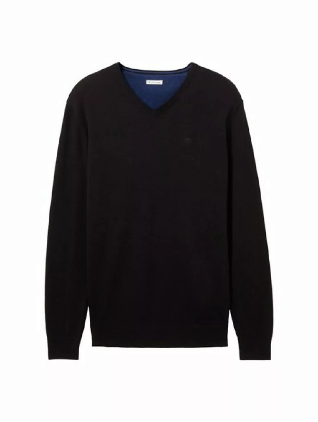 TOM TAILOR Sweatshirt Basic V-Neck Sweater günstig online kaufen