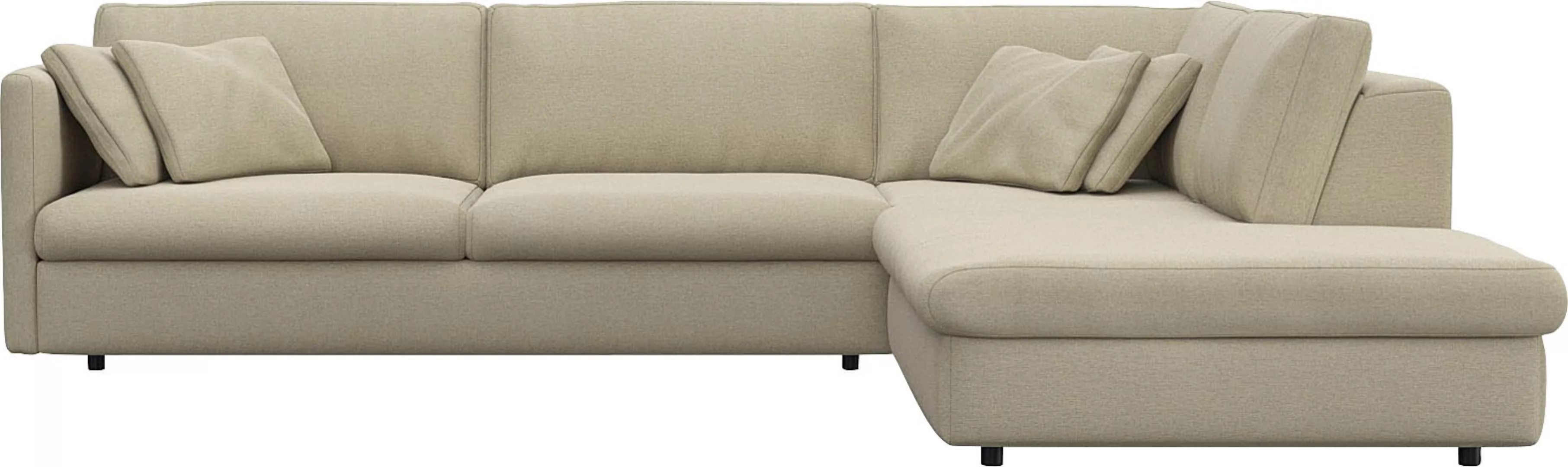 FLEXLUX Ecksofa »Lovane, elegant und zeitlos, bequem, L-Form«, Weich & ansc günstig online kaufen