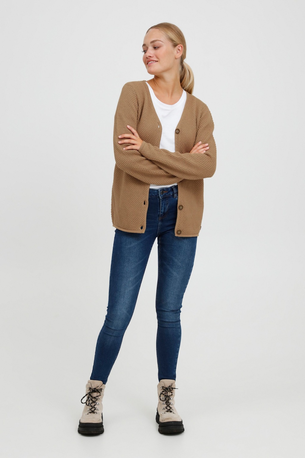 OXMO Cardigan "Cardigan OXHelga" günstig online kaufen