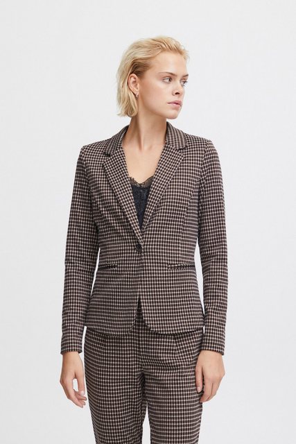 Ichi Jackenblazer IHKATE Kurzblazer mit Muster günstig online kaufen