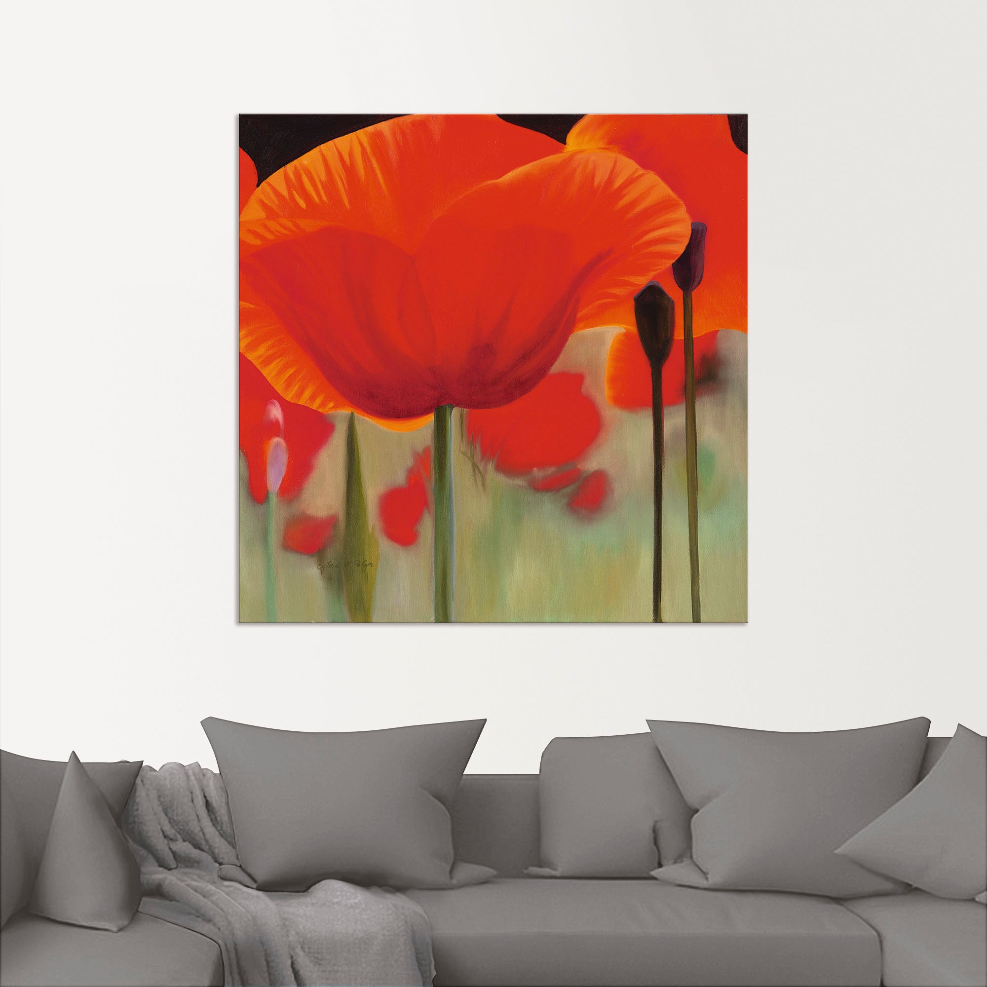 Artland Wandbild »Leben«, Blumen, (1 St.), als Alubild, Outdoorbild, Leinwa günstig online kaufen