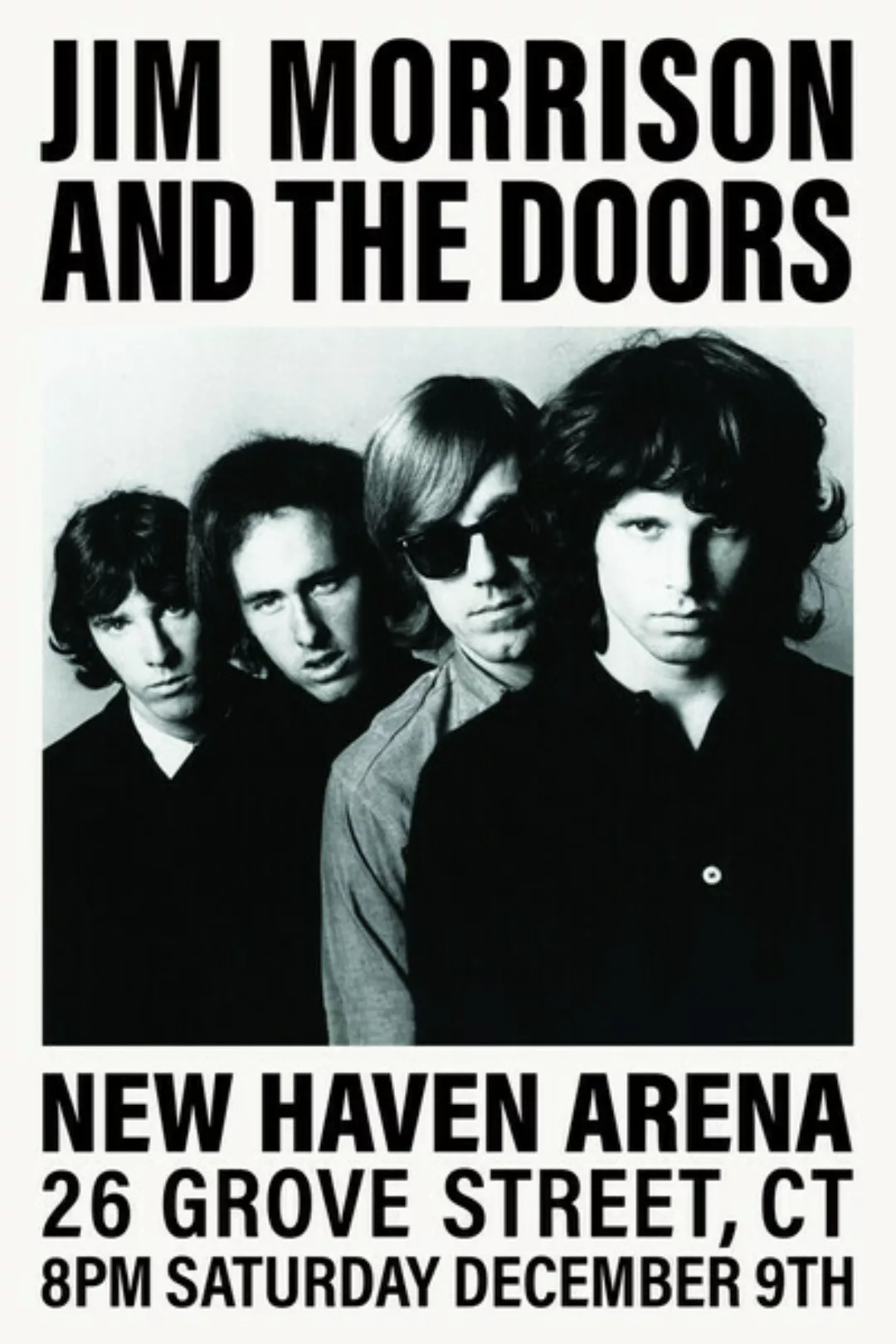 Poster / Leinwandbild - Jim Morrison And The Doors günstig online kaufen