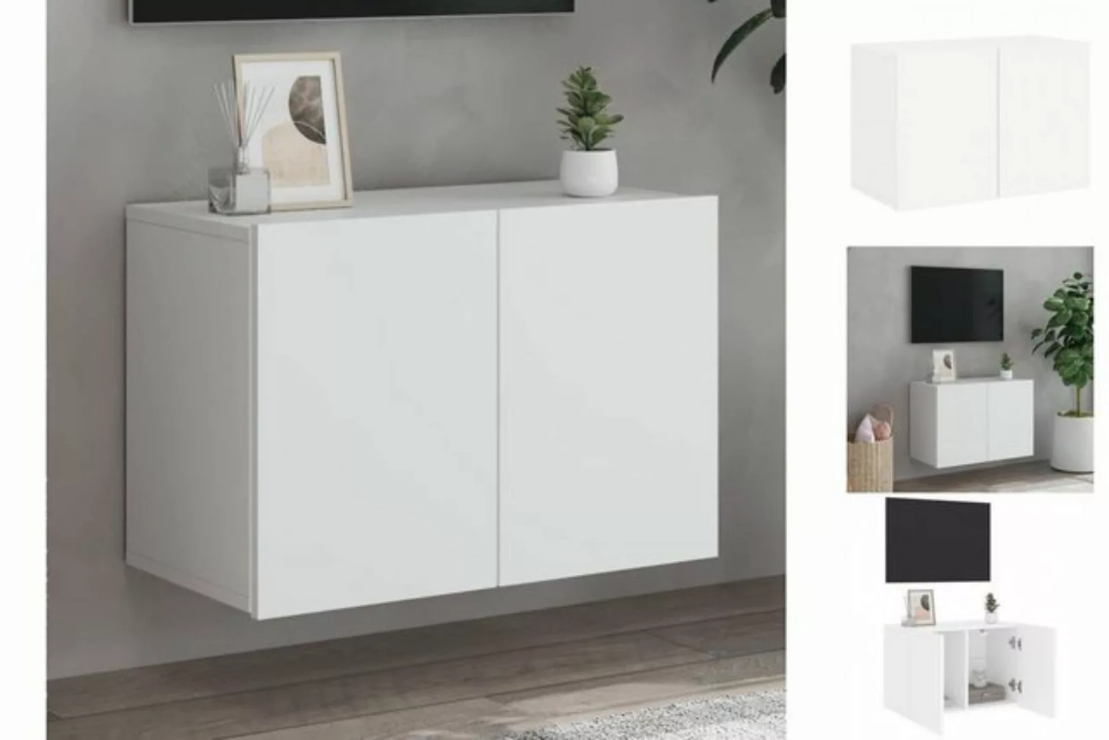 vidaXL TV-Schrank TV-Wandschrank Weiß 60x30x41 cm (1-St) günstig online kaufen