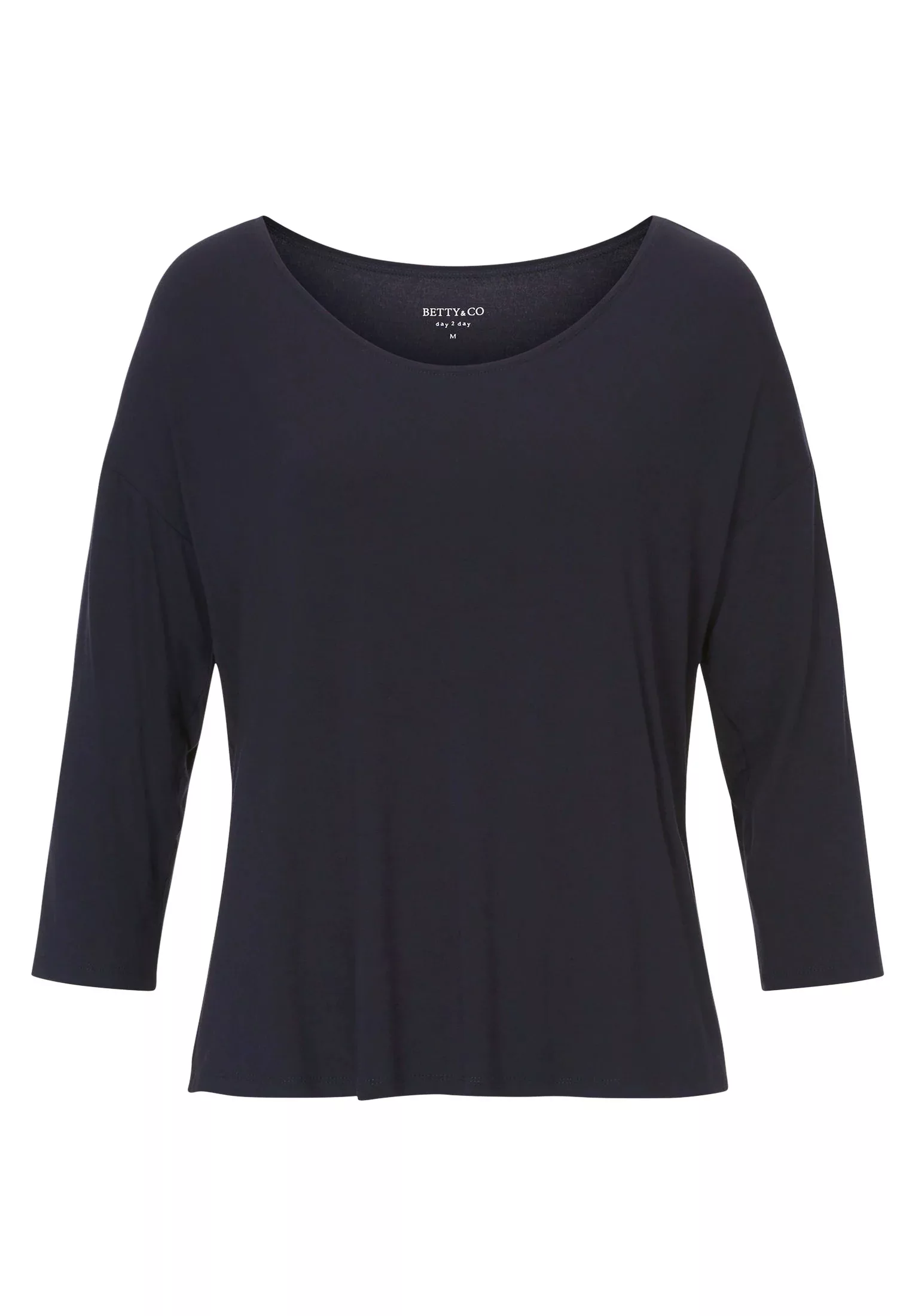 Betty&Co 3/4-Arm-Shirt "Betty & Co Basic Shirt unifarben", Form günstig online kaufen