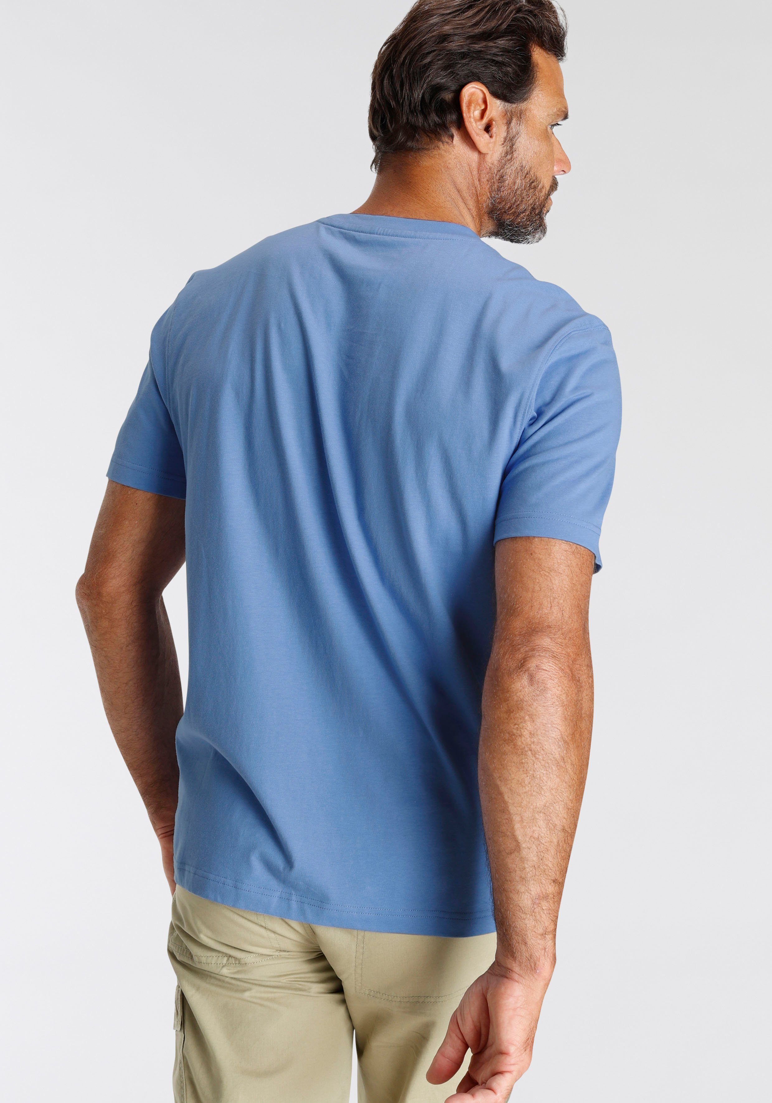 Man's World T-Shirt Kurzarm, bedruckt, Rundhalsausschnitt, günstig online kaufen