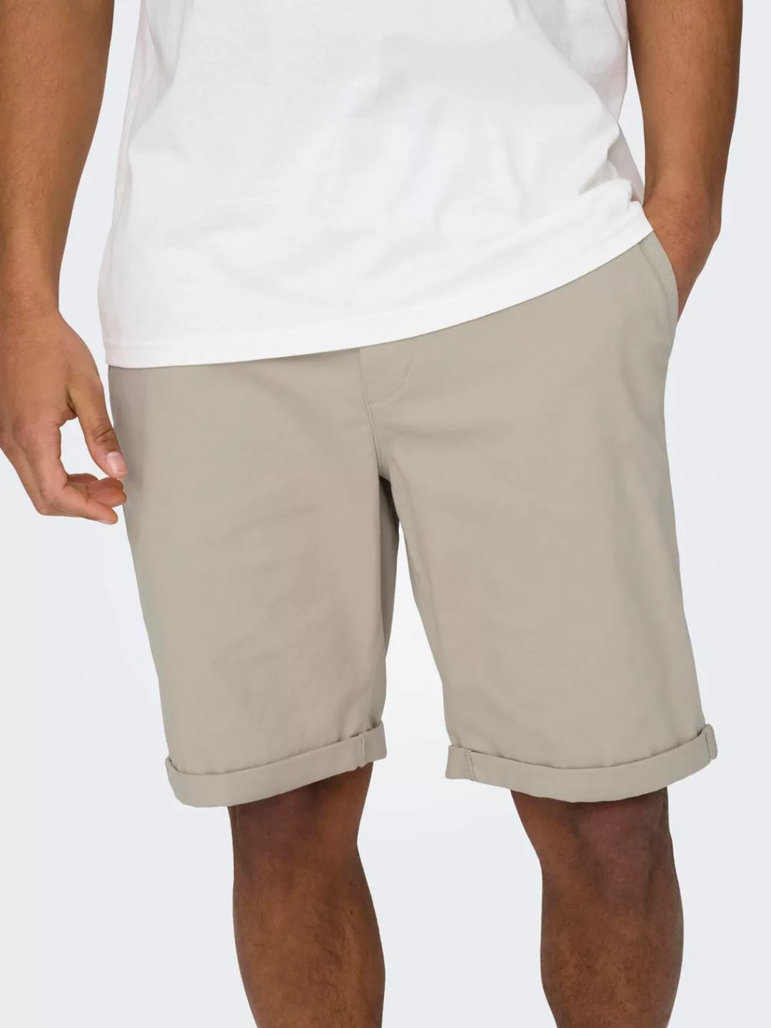 ONLY & SONS Chinoshorts ONSPETER LIFE REGULAR 0013 SHORTS NOOS günstig online kaufen