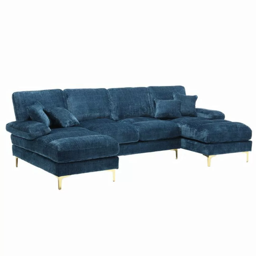 Odikalo Big-Sofa Wohnzimmersofa Bürosofa Sektionssofa Modernes doppelten Li günstig online kaufen