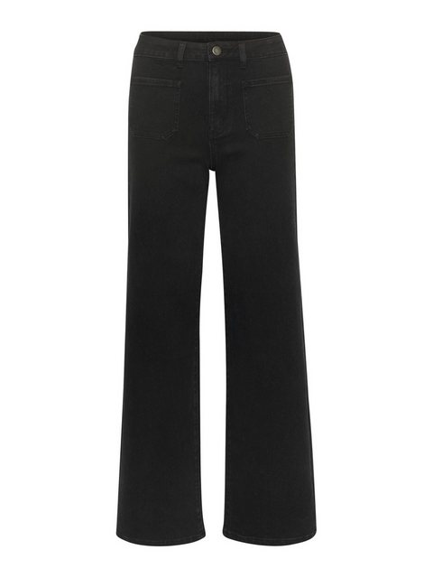 KAFFE Weite Jeans Karla (1-tlg) Plain/ohne Details günstig online kaufen