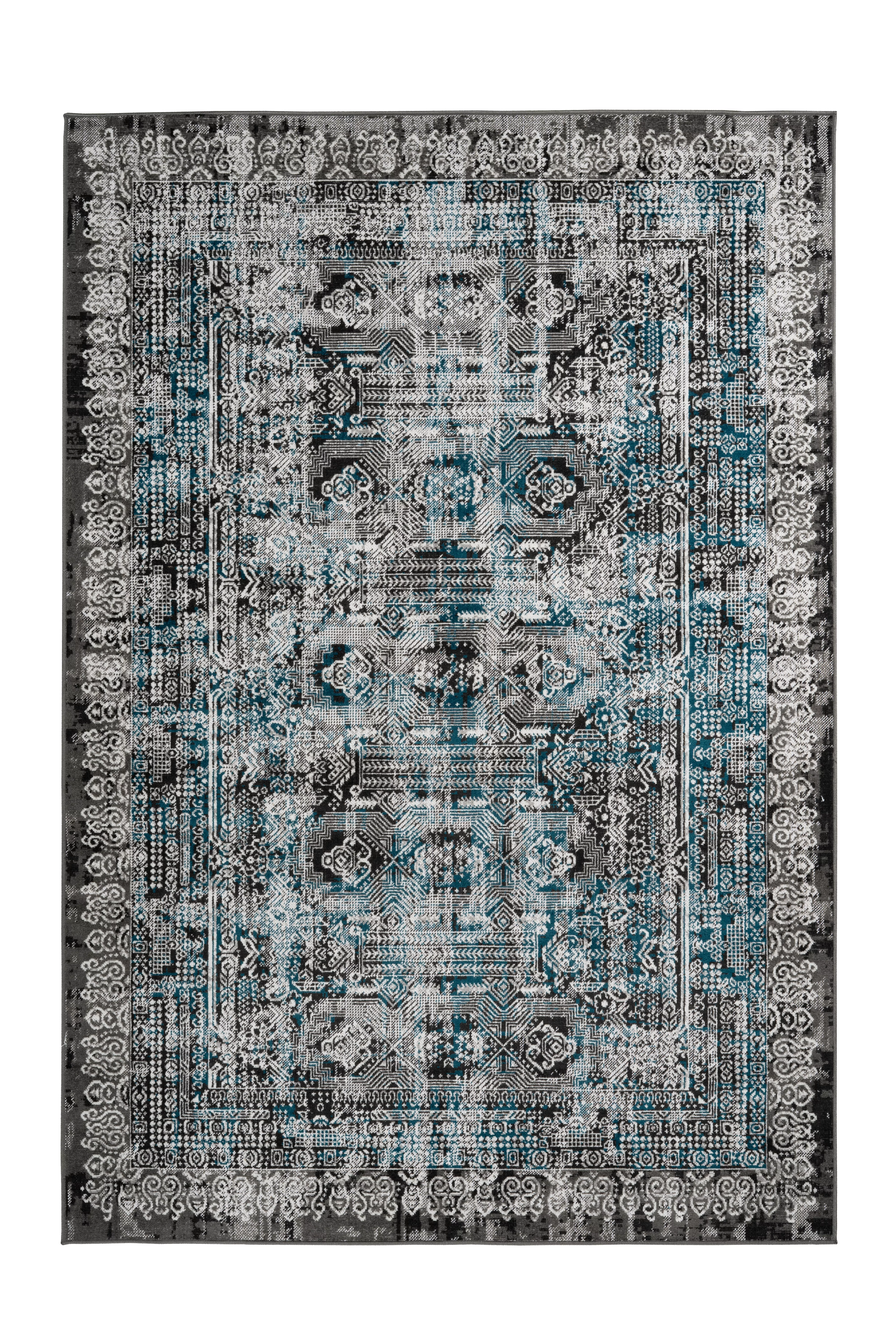 Megusta Vintage-teppich Ariya 525 Blau 160cm X 230cm günstig online kaufen