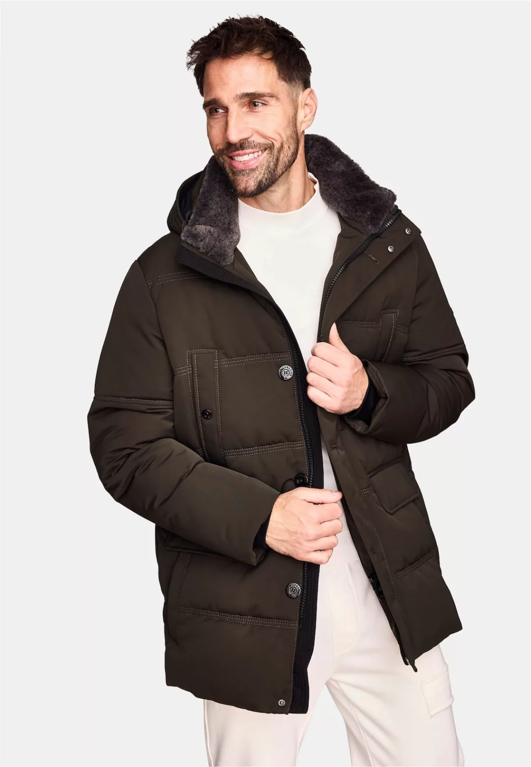 New Canadian Parka "DRY IQ", mit tollem Steppmuster günstig online kaufen