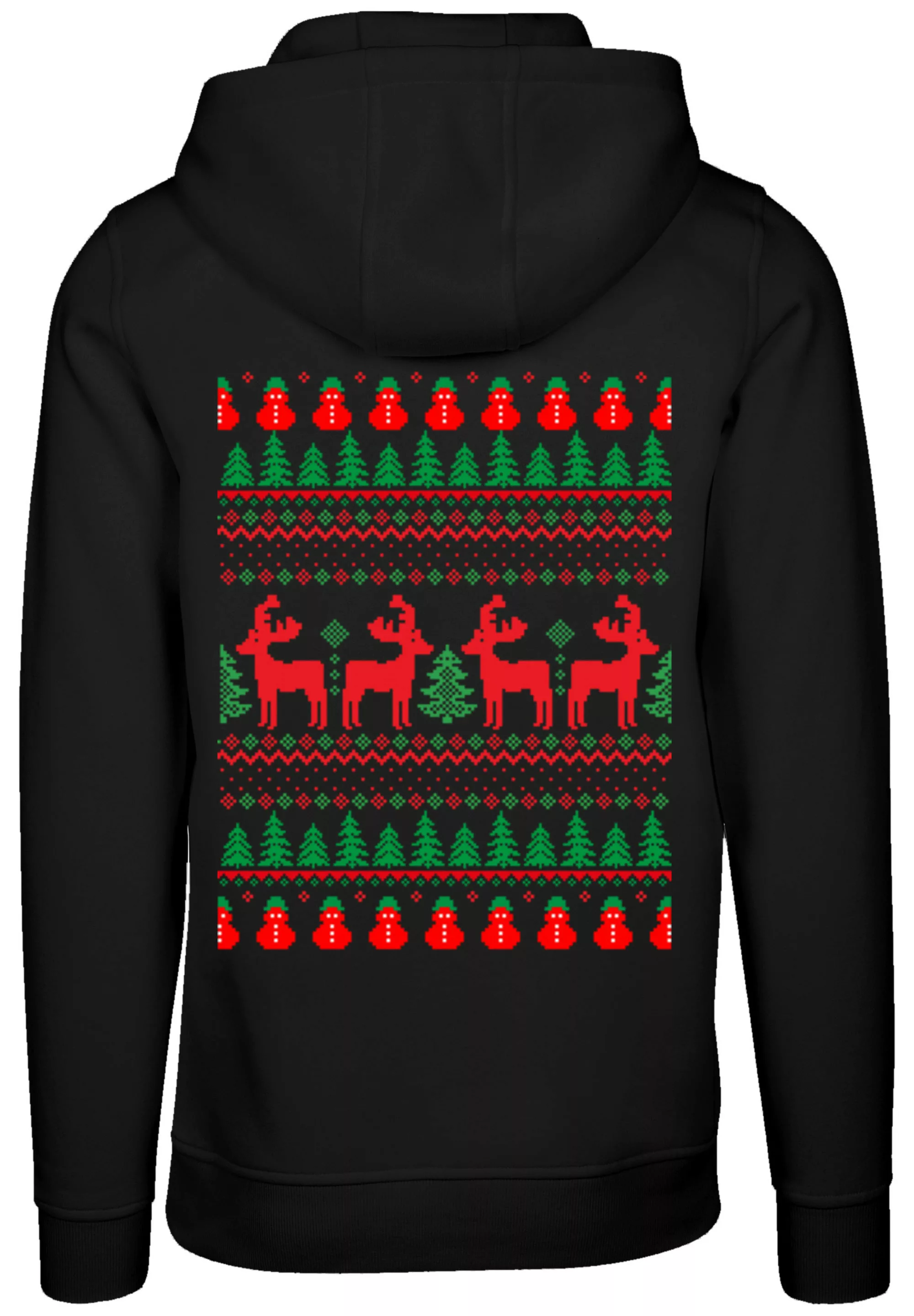 F4NT4STIC Kapuzenpullover "Christmas Weihnachten Reindeers", Premium Qualit günstig online kaufen