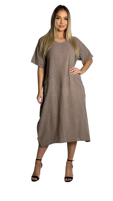 Mississhop Sommerkleid Leicht und Lebendig – 100 % Baumwollkleid M.387 günstig online kaufen