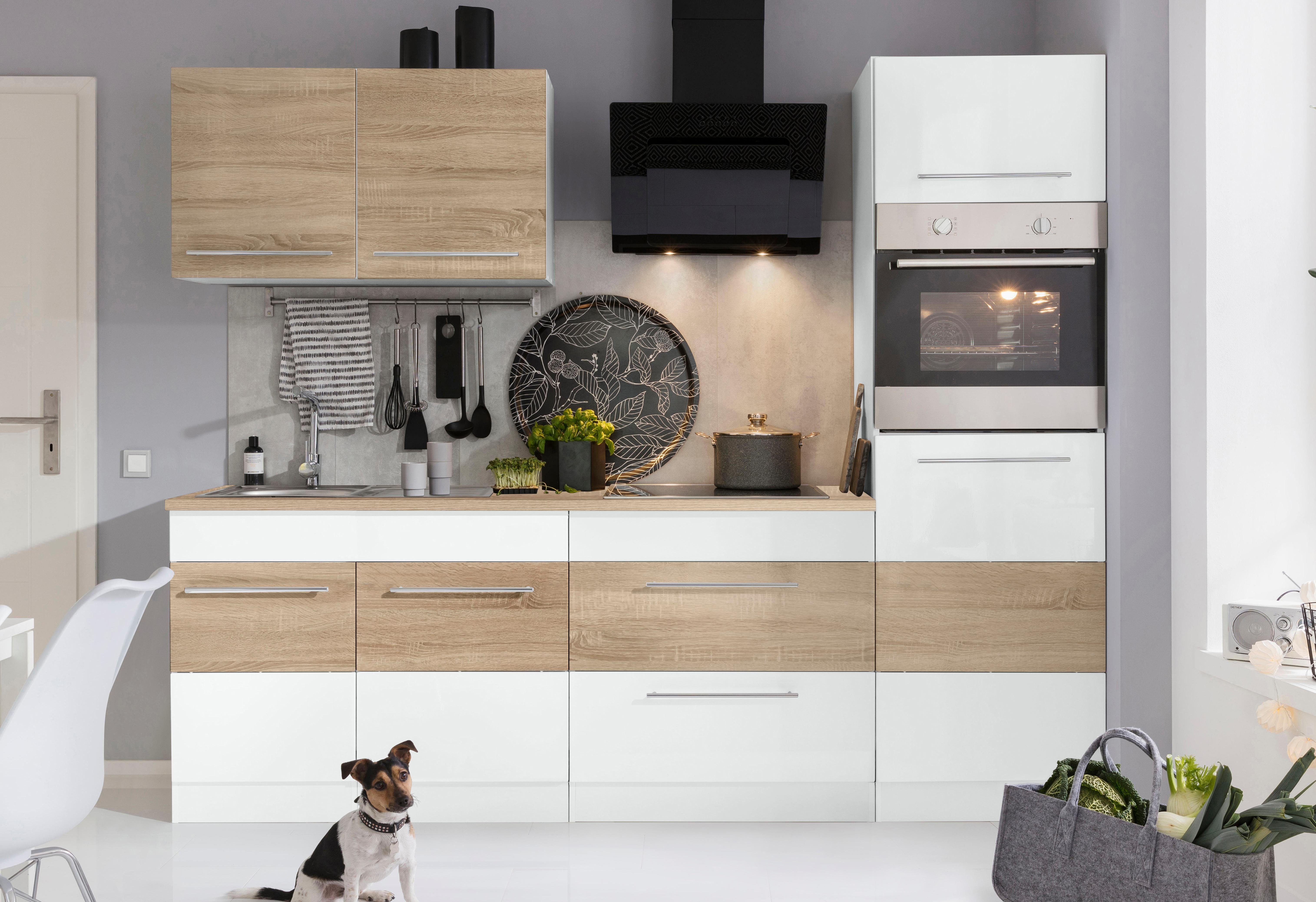 KOCHSTATION Küchenzeile KS-Trient, Breite 240 cm, günstig online kaufen
