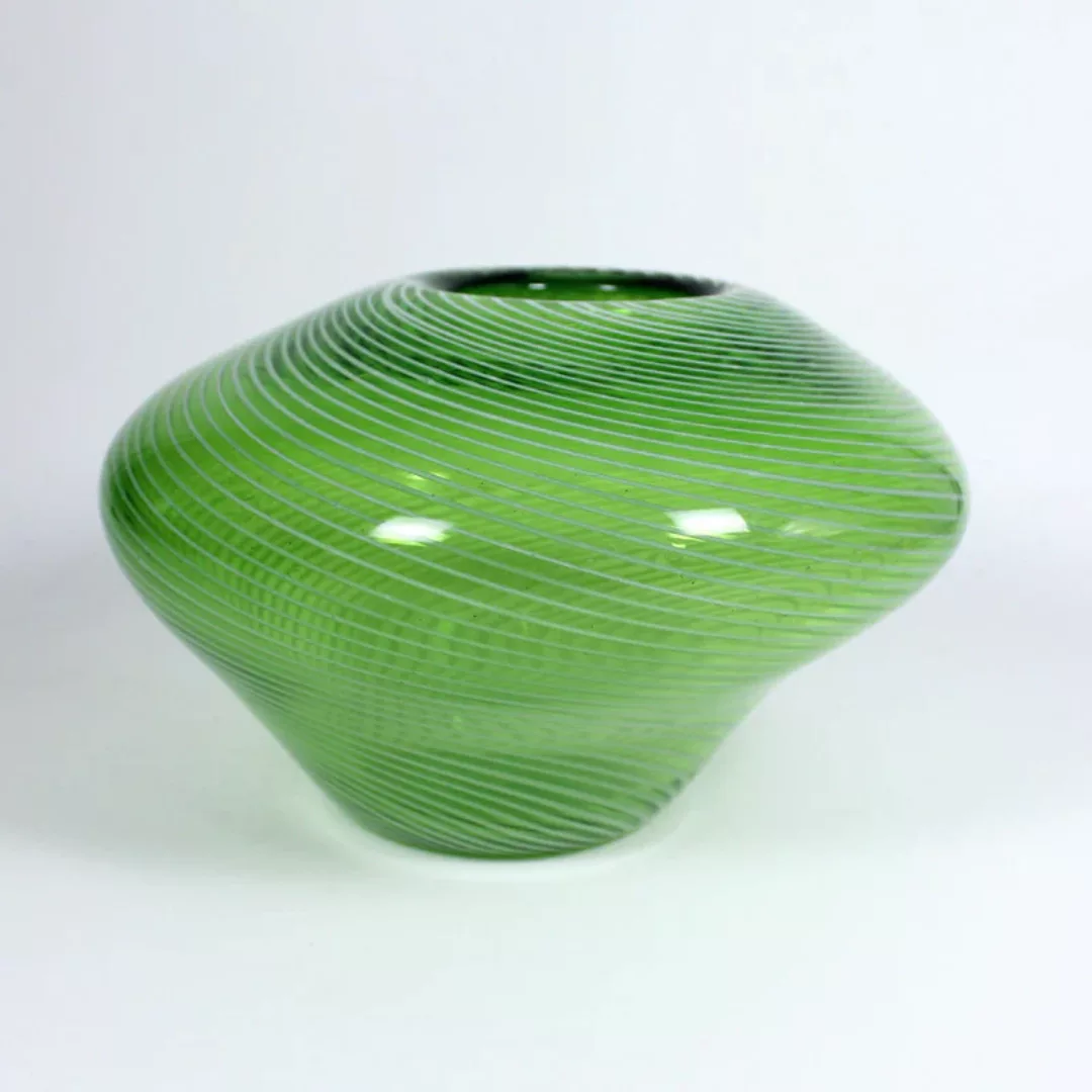 Vase Lily Green Murano 12,5 cm grün günstig online kaufen