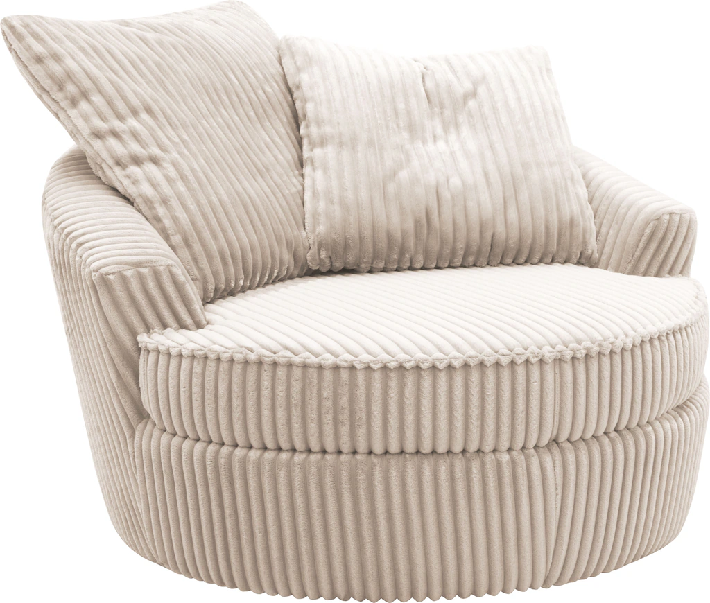 INOSIGN Drehsessel "AMECA, Love Seat XXL, Lese-Sessel, Big-Sessel 122 x 126 günstig online kaufen