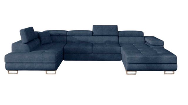 Xlmoebel Ecksofa Stoff U-Form Sofa Wohnlandschaft Eckcouch Garnitur Moderne günstig online kaufen