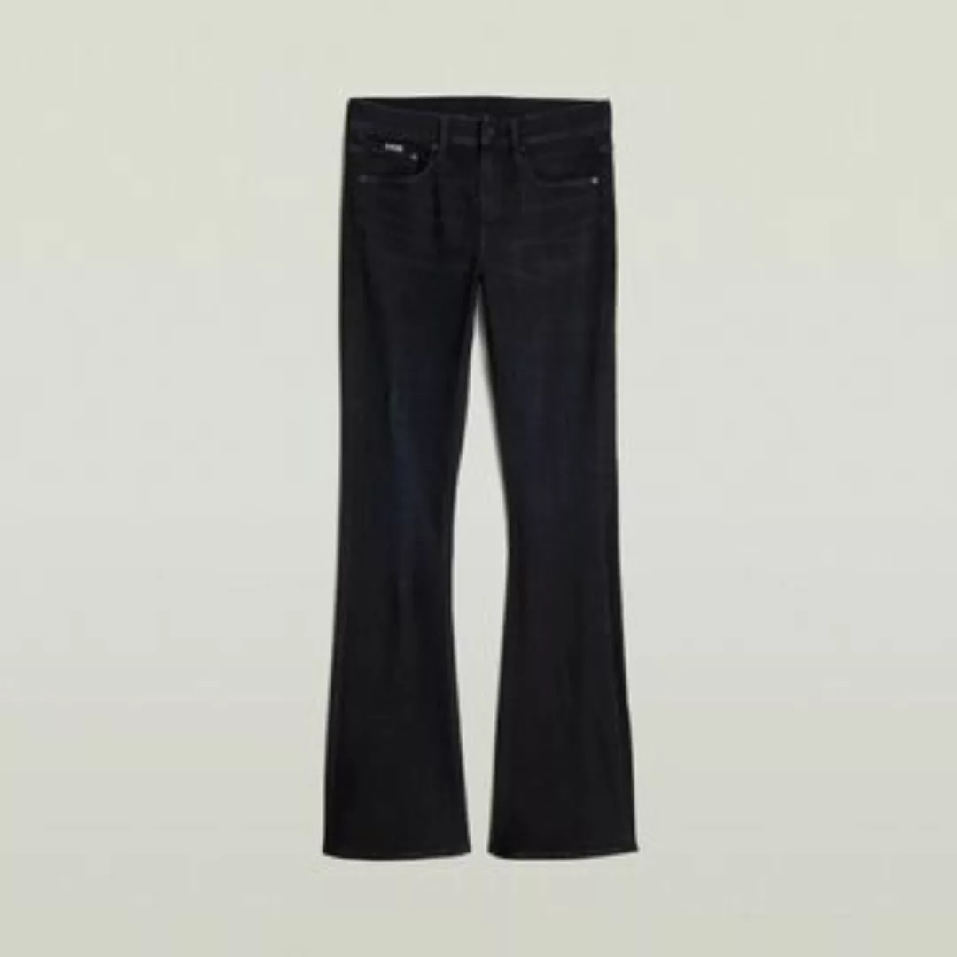 G-Star Raw  Jeans D21290-A634D G730 - 3301 FLARE-WORN IN BLACK VORTEX günstig online kaufen