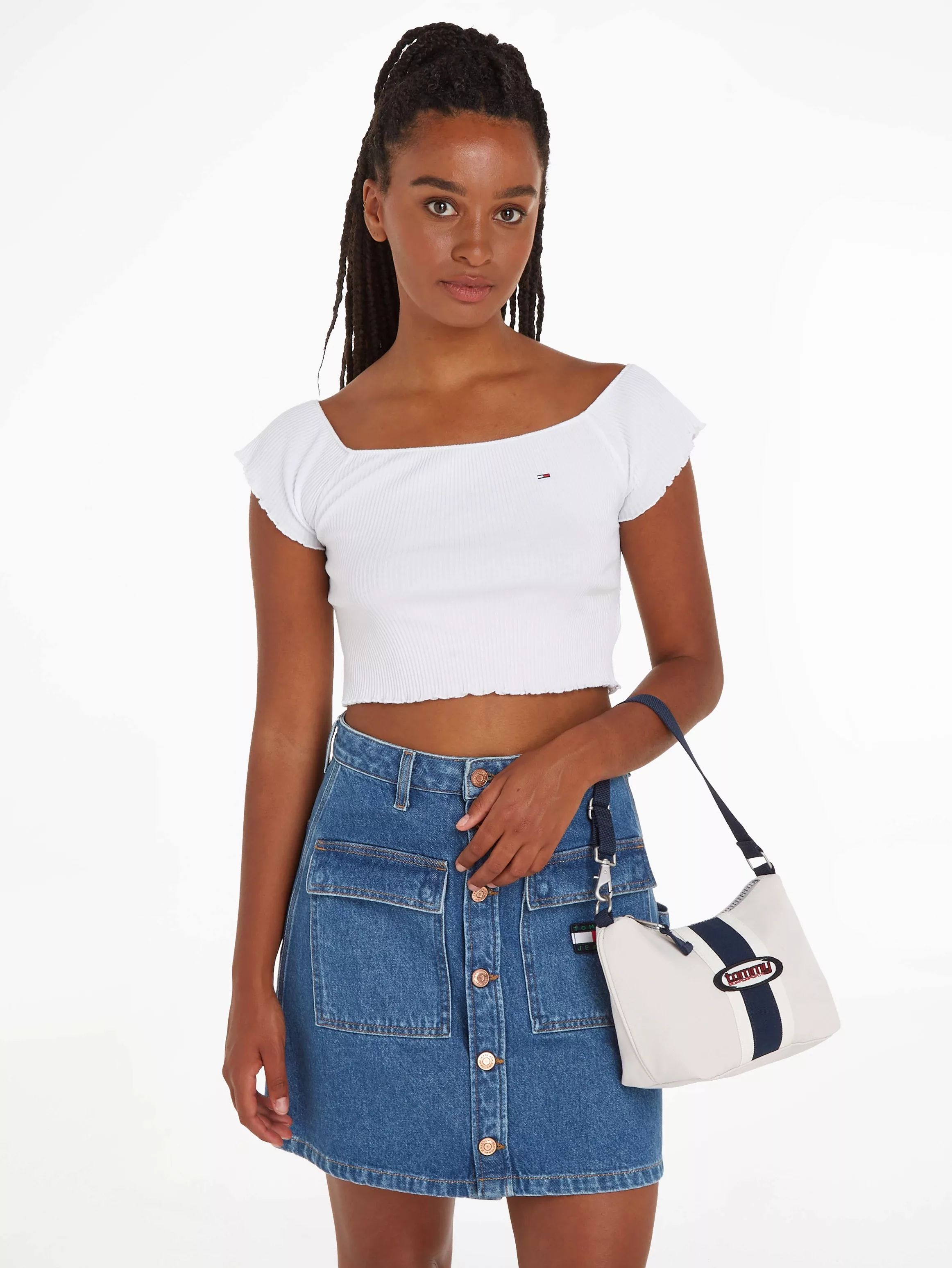Tommy Jeans Schultertasche "TJW HERITAGE SHOULDER BAG", mit modischem Logo günstig online kaufen
