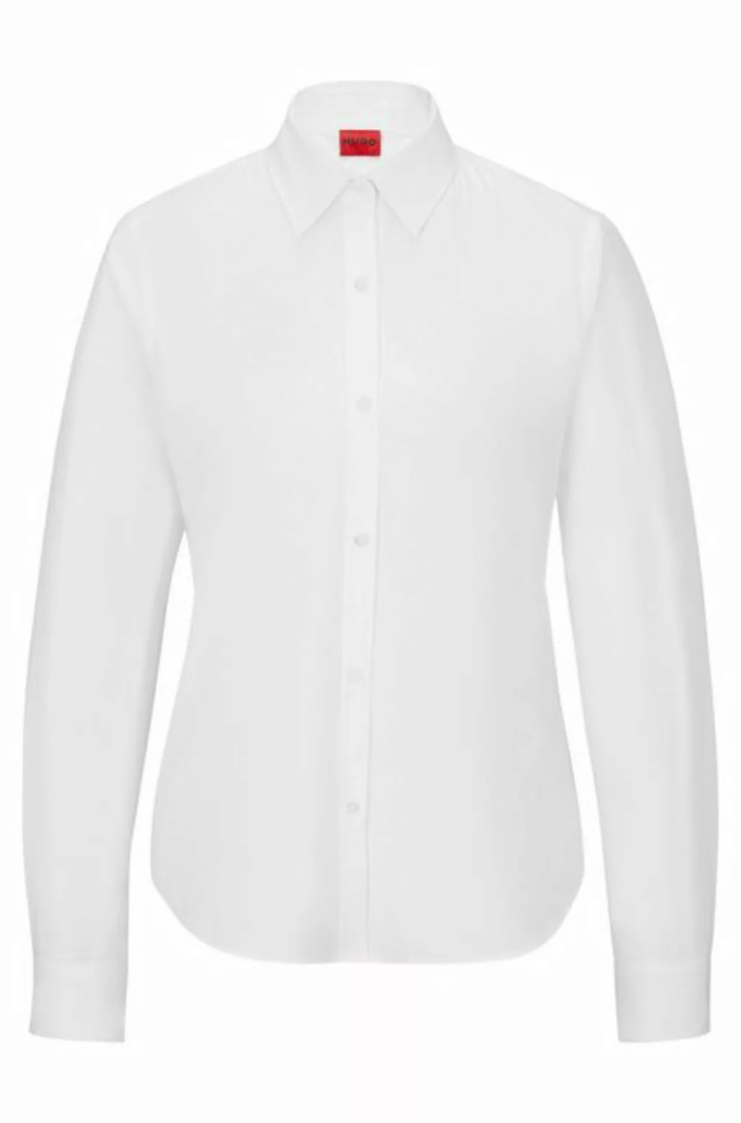 HUGO Blusenshirt The Essential Shirt 10251212 0, White günstig online kaufen