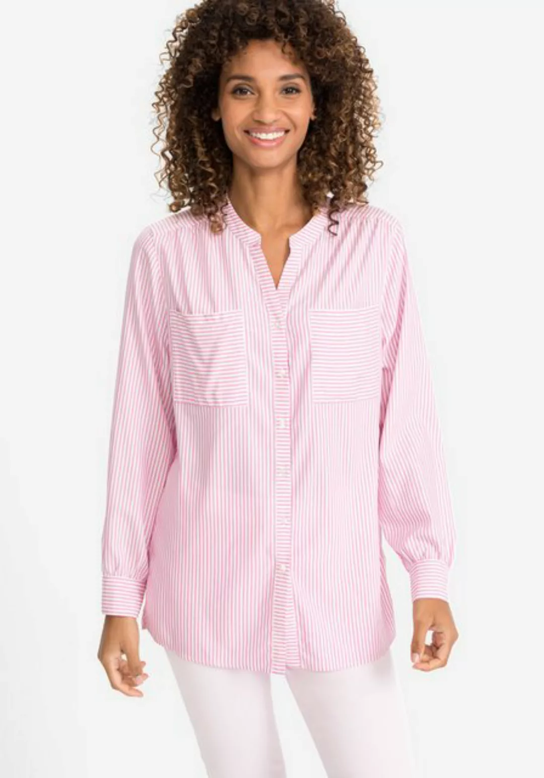 Olsen Klassische Bluse Blouse Woven Long Sleeves günstig online kaufen