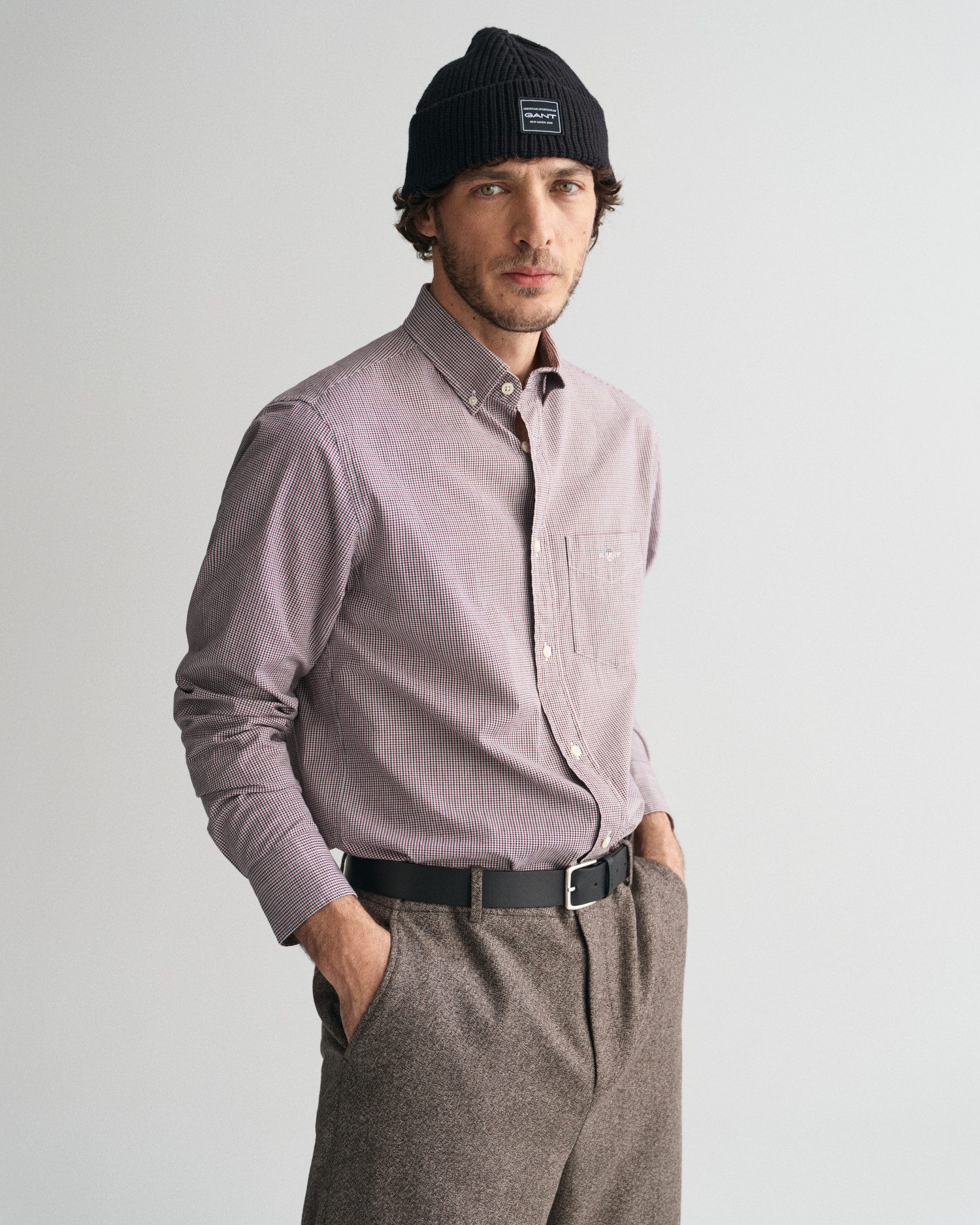 Gant Langarmhemd REG POPLIN MICRO GINGHAM günstig online kaufen