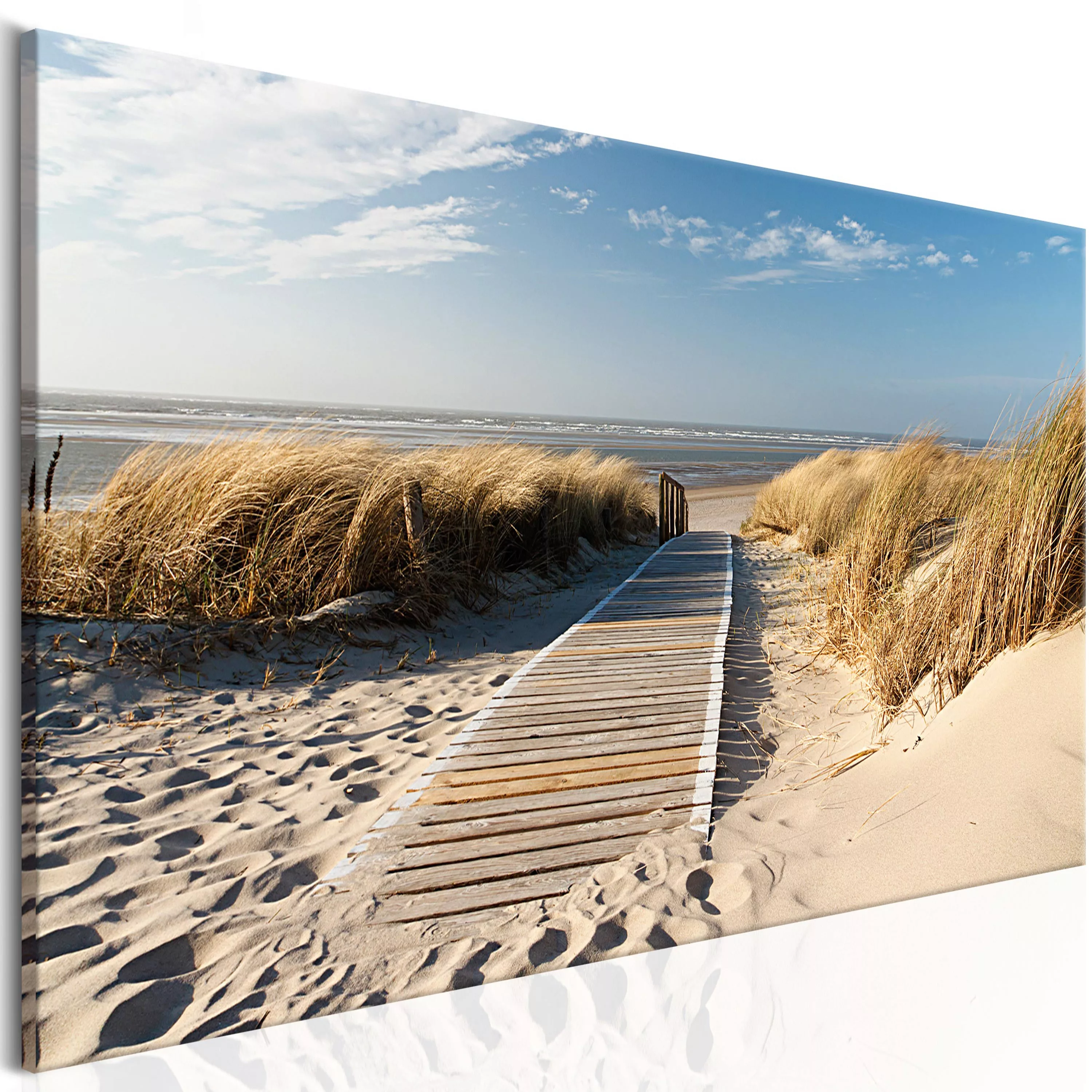 Wandbild - Wilder Strand günstig online kaufen