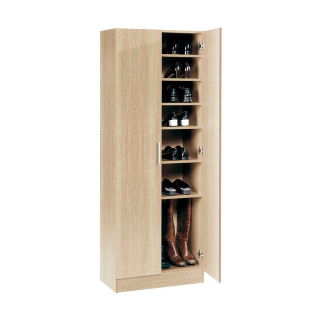 Bigbuy Schuhschrank Schuhschrank Alexandra House Living Hellbraun 59 x 171 günstig online kaufen