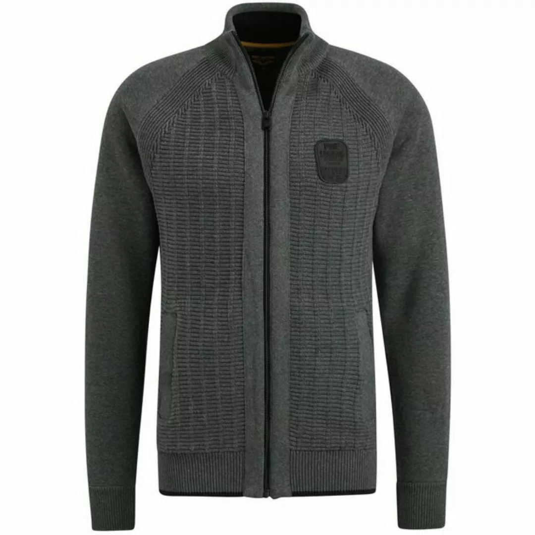 PME LEGEND Strickjacke Zip jacket knit sweat combination günstig online kaufen