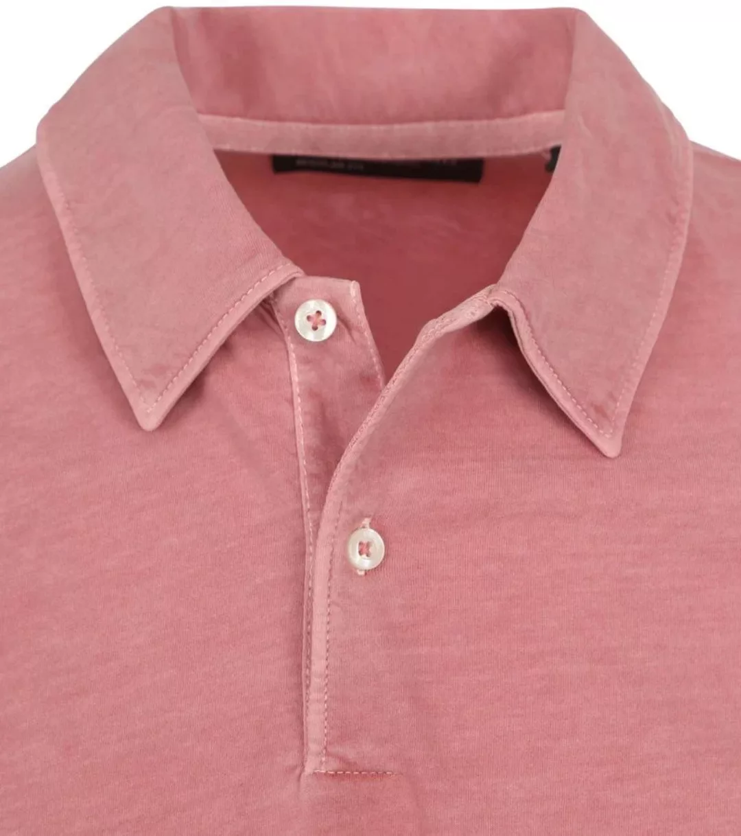 Marc O'Polo Poloshirt Terry Cloth Rosa - Größe L günstig online kaufen